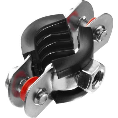 Хомут ЗУБР трубный с гайкой 3/8", оцинкованный, 10 шт., 37850-15-19
