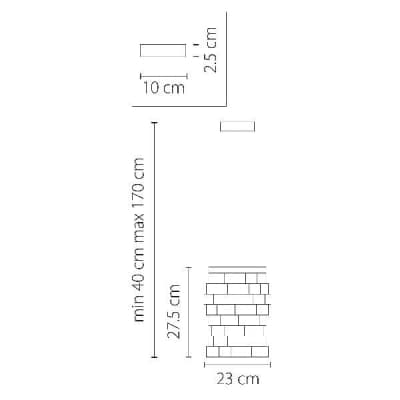 Подвесной светильник Limpio 722040 Osgona