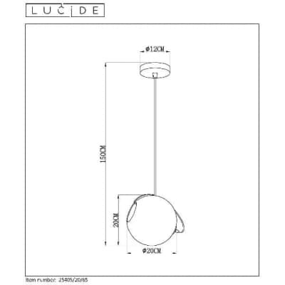 Подвесной светильник Jazzlynn 25405/20/65 Lucide