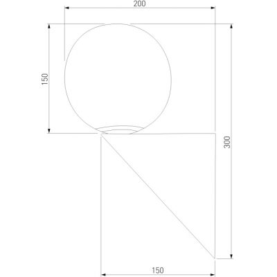 Настенный светильник уличный Elektrostandard Gravity 35003/U черный