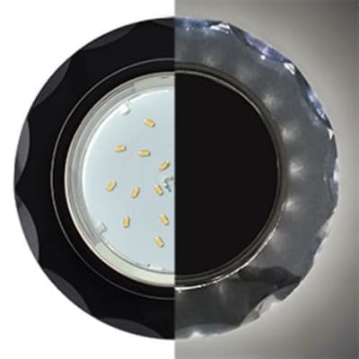Встраиваемый светильник Ecola H4 LD5313 GX53 Черный SP53RCECH