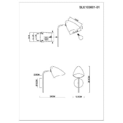Бра Satta SLE103601-01 Evoluce