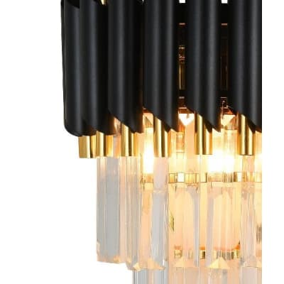 Настенный светильник Darian DARIAN 76017/2W GOLD BLACK Natali Kovaltseva