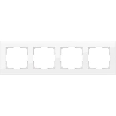 Рамка на 4 поста Werkel Favorit WL01-Frame-04 белый 4690389061233