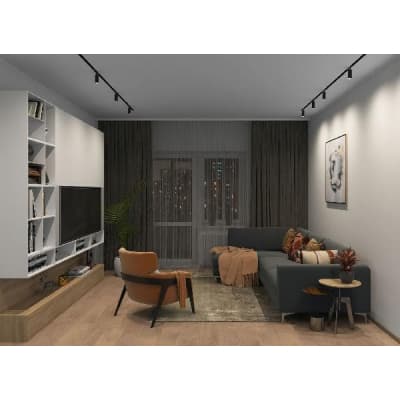 Трековый светильник Smart DK8007-BK Denkirs