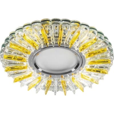 Светильник потолочный встраиваемый FERON CD900, под лампу с LED подсветкой 15LED*2835 SMD 4000K 28969