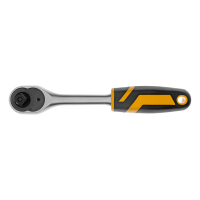 Ключ-трещотка 1/2", 90 зубьев, с быстрым сбросом, CrV Denzel 14033