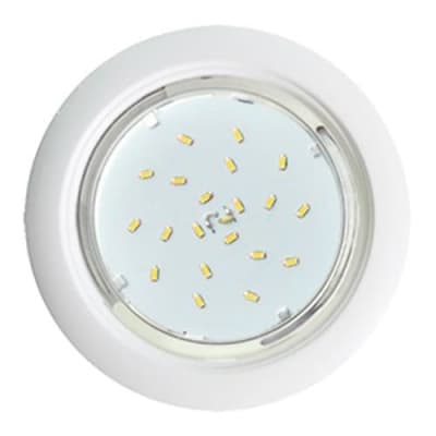 Встраиваемый светильник Ecola GX53 5355 белый FW5355ECD
