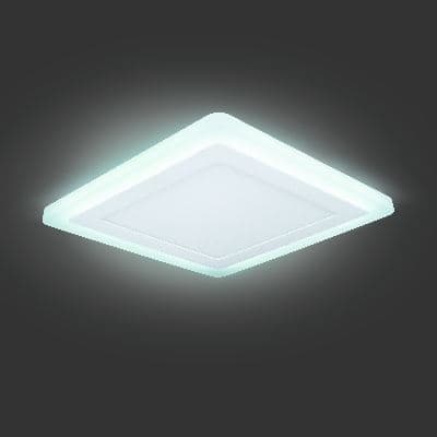 Встраиваемый светильник Gauss Backlight BL125 белый 12+4W Led 4000K