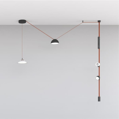 Трековый светильник Denkirs BELTY SPOT DK5541-WH+BK