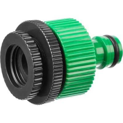 Адаптер внешний (резьба внешняя-соединитель) РОСТОК 1/2"-3/4"-1", 426355