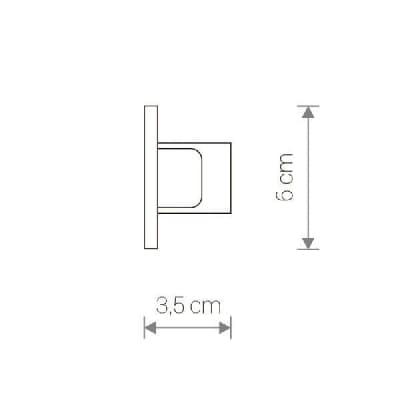 Заглушка Profile Recessed Dead End Cap 8974 Nowodvorski
