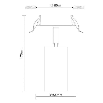 Точечный светильник Dario ST303.508.01 ST Luce