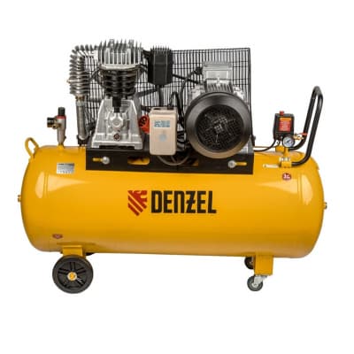 Компрессор DR5500/200, масляный ременный, 10 бар, производительность 850 л/м, мощность 5.5 кВт Denzel 58084