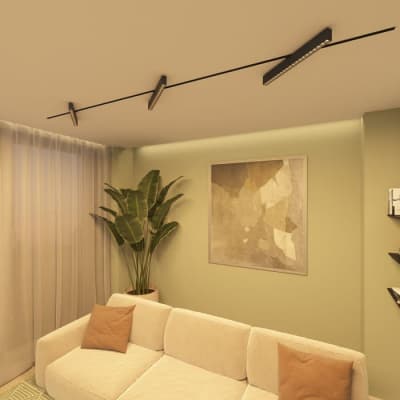 Трековый светильник Denkirs Edder DK6634-BK