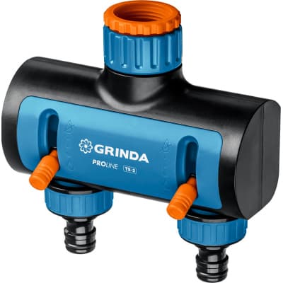GRINDA PROLine TS-2, 3/4″-1″, распределитель двухканальный, поливочный, с внутренней резьбой 8-426312_z02