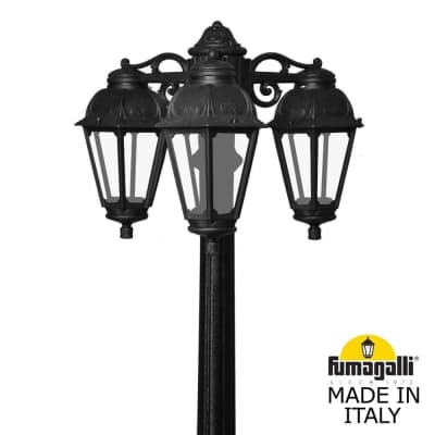 Садово-парковый фонарь FUMAGALLI RICU BISSO/SABA 3L DN K22.157.S30.AXF1RDN