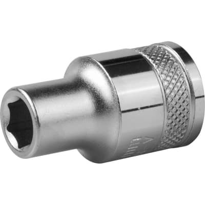 Торцовая головка KRAFTOOL 1/2", 9 мм, Cr-V сталь, хромированная 27805-09_z01