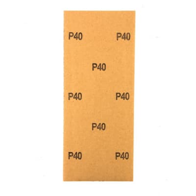 Шлифлист на бумажной основе, P 40, 115 х 280 мм, 5 шт., водостойкий Matrix 756503