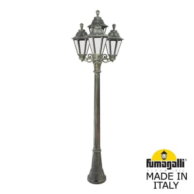 Садово-парковый фонарь FUMAGALLI ARTU BISSO/RUT 3+1 E26.158.S31.BXF1R