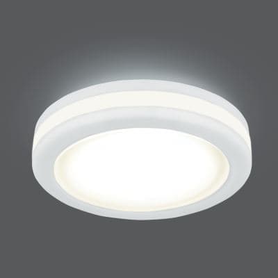 Встраиваемый светильник Gauss Backlight BL102 белый 8W Led 3000K