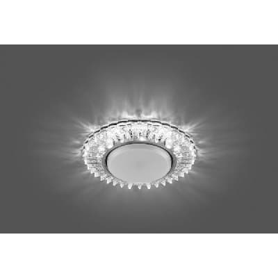 Светильник потолочный встраиваемый (ФВО) FERON CD4025, под лампу с LED подсветкой 20LED*2835 SMD 4000K 29539