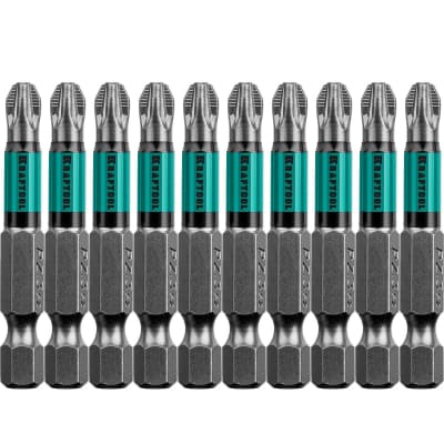 Набор бит Optimum Line KRAFTOOL PZ3, 50 мм, 10 шт., Cr-Mo сталь 26124-3-50-10