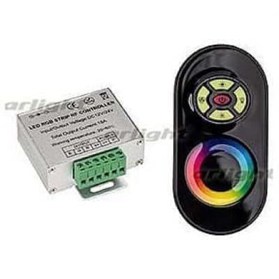 Контроллер Arlight с пультом ДУ LN-RF5B-Sens Black (12-24V,180-360W) 016484