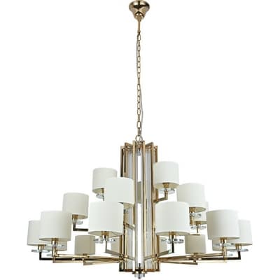 Подвесная люстра Newport 35400 35412+6+3/C gold без абажуров