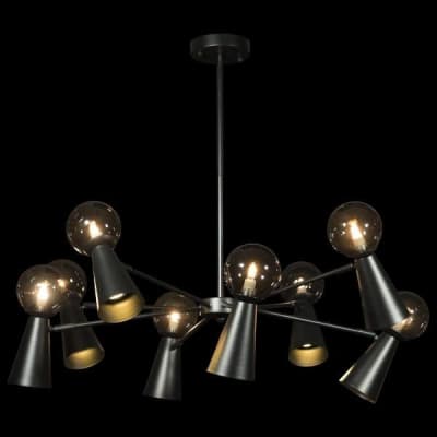 Потолочная люстра Loft It Halley 10046/8 Black