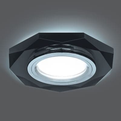 Встраиваемый светильник Gauss Backlight BL056 графит/хром GU5.3 Led 4100K