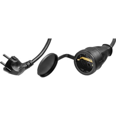 Удлинитель электрический силовой ЗУБР 20 м, 3500 Вт, 1 гнездо, IP44 55020-20