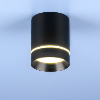 Накладной светильник Elektrostandard DLR021 9W 4200K черный матовый