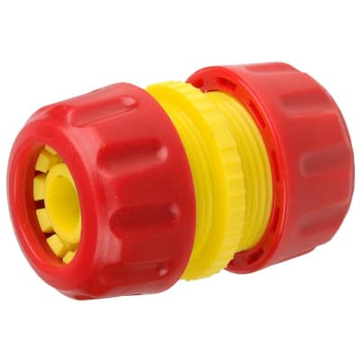 Муфта GRINDA1/2", ударопрочная пластмасса, шланг-шланг, 8-426342_z01