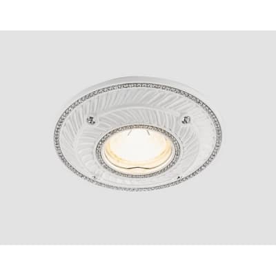 Светильник встраиваемый Ambrella Дизайн С Узором И Орнаментом Гипс D4468 W/CH
