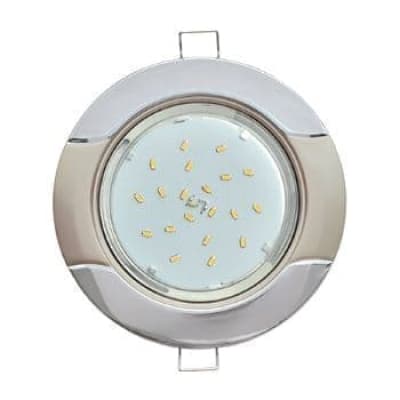 Встраиваемый светильник Ecola GX53 H4 9012 хром-жемчуг FX71H4ECB