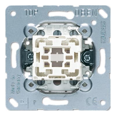 Выключатель 1-клавишный кнопочный с нейтральным положением JUNG Мех 531-41U