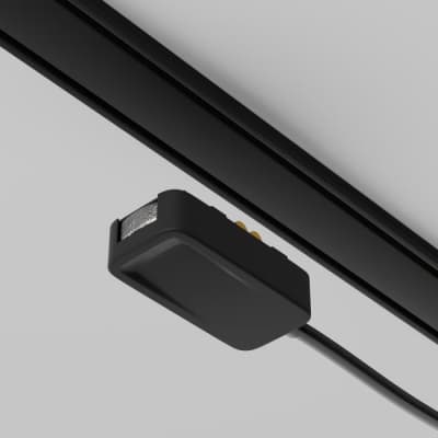 Питание боковое Maytoni Magnetic track system Radity TRA084B-12B-50