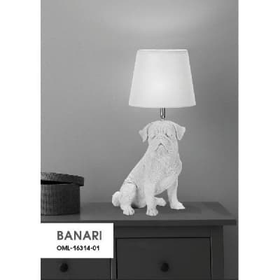 Интерьерная настольная лампа Banari OML-16314-01 Omnilux