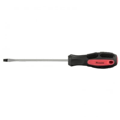 Отвертка Anti-Slip, SL4 х 100 мм, CrV, двухкомпонентная рукоятка Matrix 12210