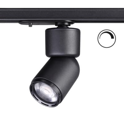 Однофазный трековый светильник IP20 LED 3000K 12W 180-260V FINO 358292 PORT NT19 104 черный