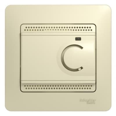 Термостат для теплого пола Schneider Electric Glossa Бежевый GSL000235