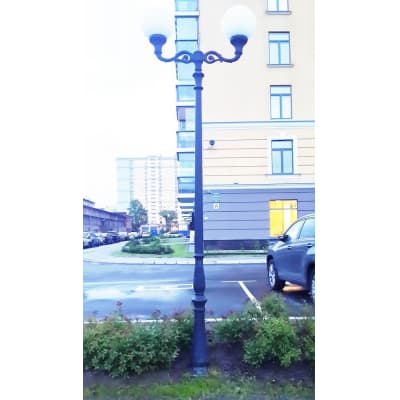 Парковый фонарь FUMAGALLI HOREB ADAM/GLOBE 400 2L G40.208.M20.AYE27