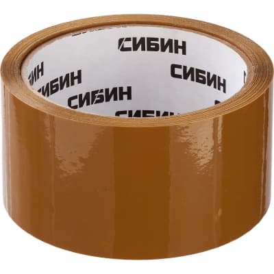 Лента клейкая упаковочная СИБИН 48 мм х 50 м, 40 мкм 12057-50-50_z02