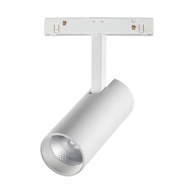 Трековый светильник для низков. шинопровода IP20 LED 4000K 12W 48V FLUM 358421 SHINO NT20 028 белый