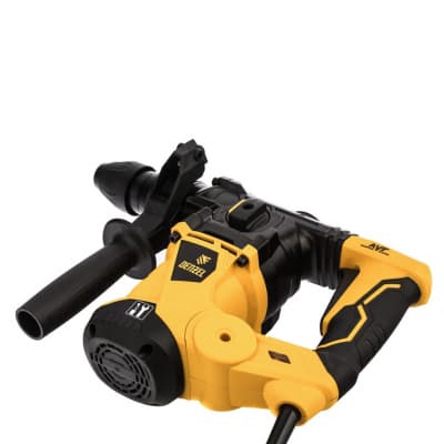 Перфоратор электрический RHV-1250-30, SDS-plus, 1250 Вт, 5 Дж, 3 плюс 1 режим Denzel 26612