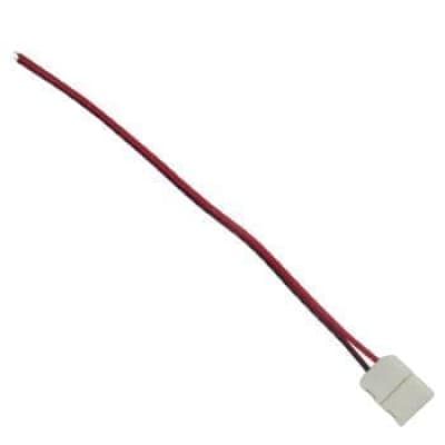 Коннектор для светодиодной ленты 2835/3528 Ecola LED Strip Connector гибкий односторонний SC28U1ESB