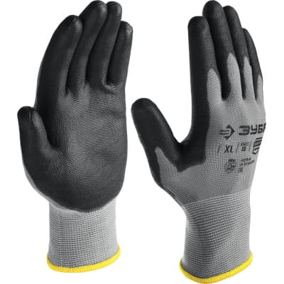 ЗУБР ТОЧНАЯ РАБОТА, размер XL, перчатки с полиуретановым покрытием, удобны для точных работ 11275-XL_z01