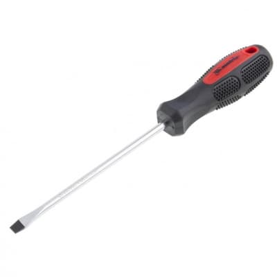 Отвертка Anti-Slip, SL6 х 150 мм, CrV, двухкомпонентная рукоятка Matrix 12222