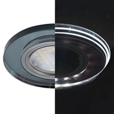 Встраиваемый светильник Ecola MR16 LD1650 GU5.3 Черный SB1650EFF